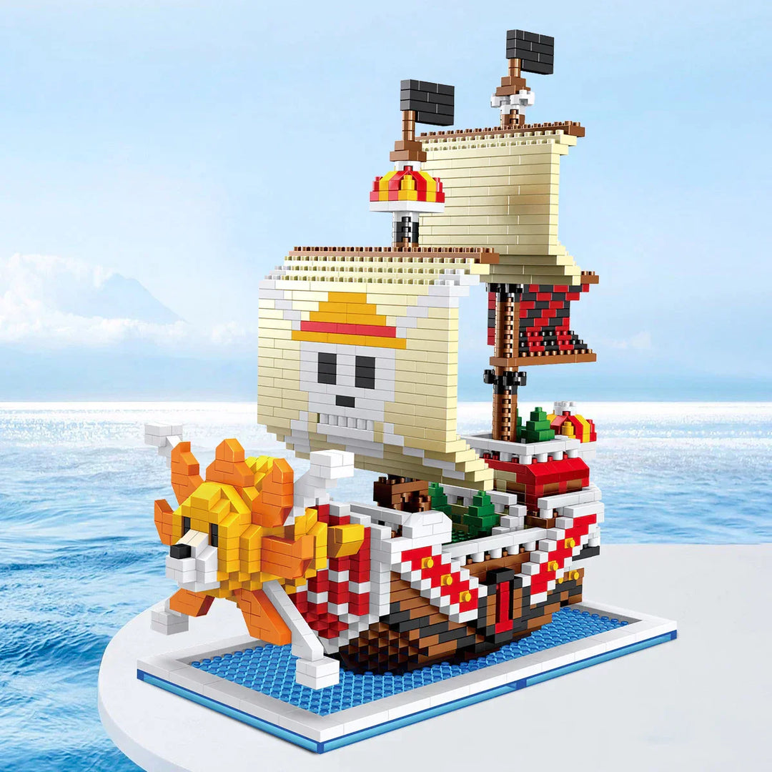 DIY Navigation Ship Building Blocks Toy | Pirate Ship Decoration Educational Toy, Perfect Gift for Boys and Girls