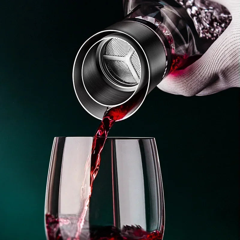 1500ml Iceberg Decanter - Creative Lead-Free Crystal Luxury High-Quality Home Red Wine Distributor Jug