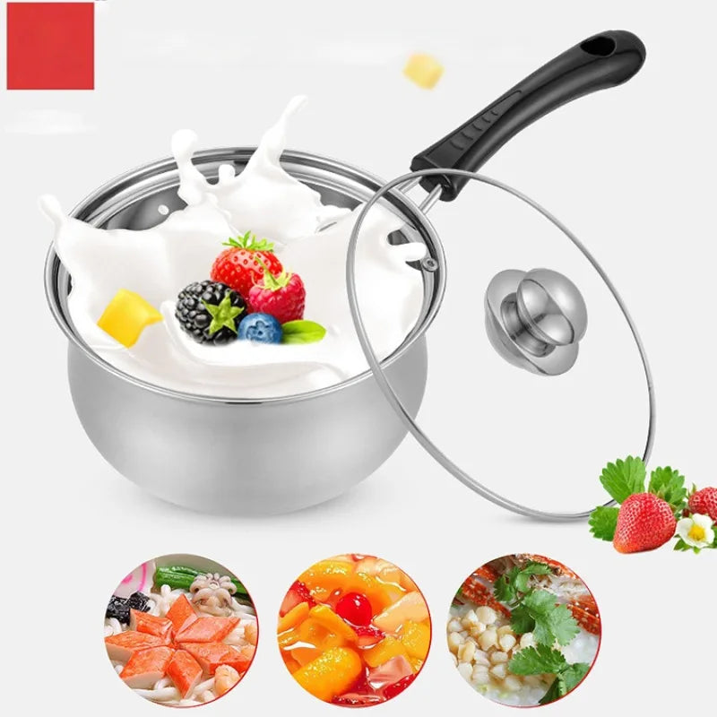 3-Piece Stainless Steel Cookware Set