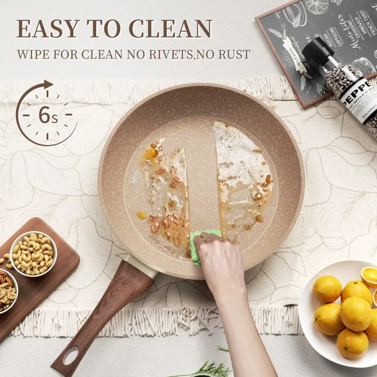 Nonstick Frying Pan - Granite Finish