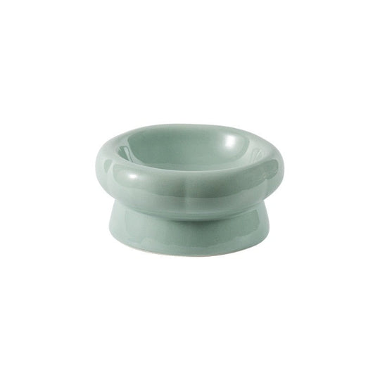 Luna Ceramic Elevated Cat Bowls