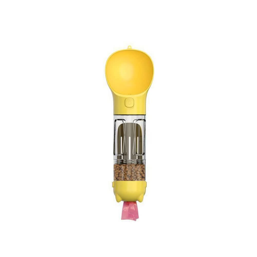 Snackbuddy Pro – 2-in-1 Water & Food Bottle with Poop Bag Holder