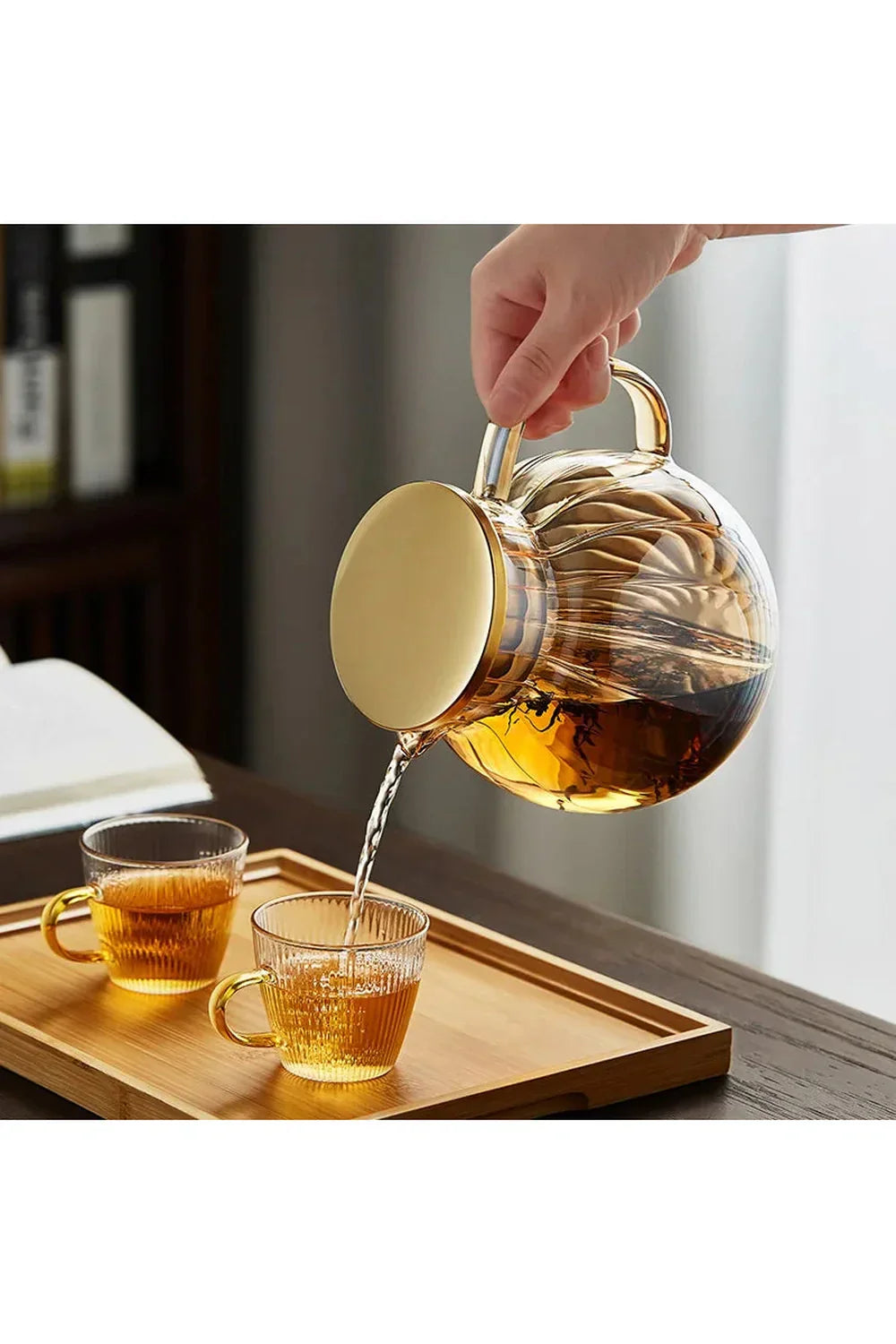 Glass Teapot Infuser Set
