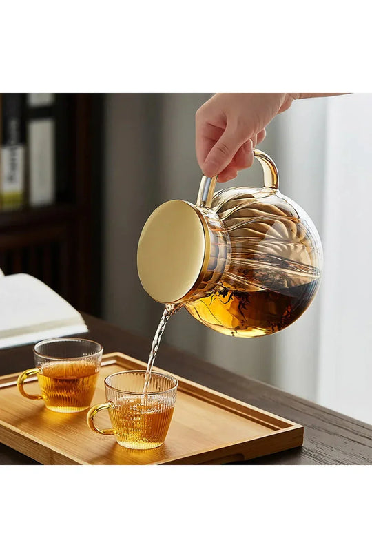 Glass Teapot Infuser Set