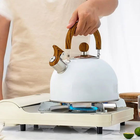 2.5/3 Litre Stainless Steel Kettle - Thickened Design for Gas and Induction Stoves - Universal Use