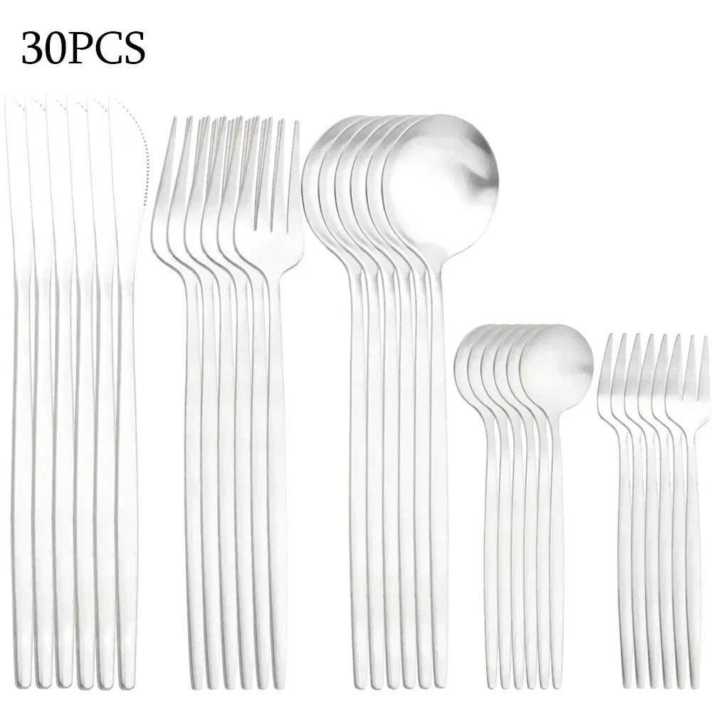 30-Piece Cutlery Set | Refined Collection