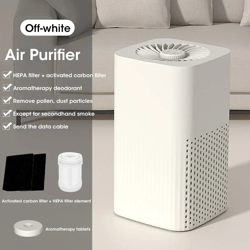 Compact Air Purifier with HEPA Filter - BreezeMini