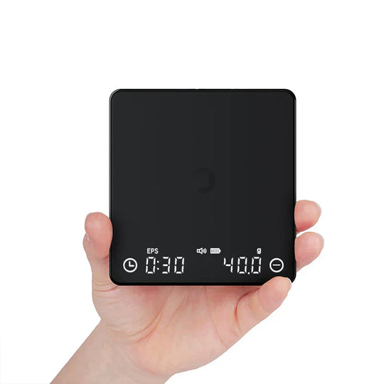 Tiny/Tiny2s Espresso Coffee Kitchen Scale, Mini Smart Timer, USB, 2 kg/0.1 g/oz/ml, Free Shipping, Perfect Gift for Men and Women