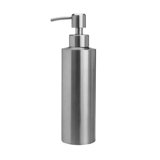 Elegant Stainless Steel Hand Pump Soap Dispenser - Available in 250ml, 350ml, and 550ml