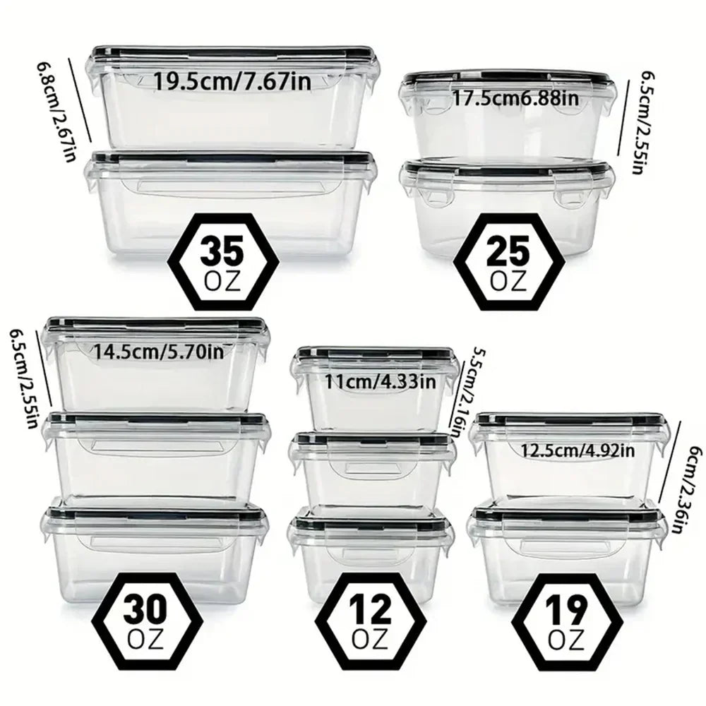 12-Piece Food Container Set