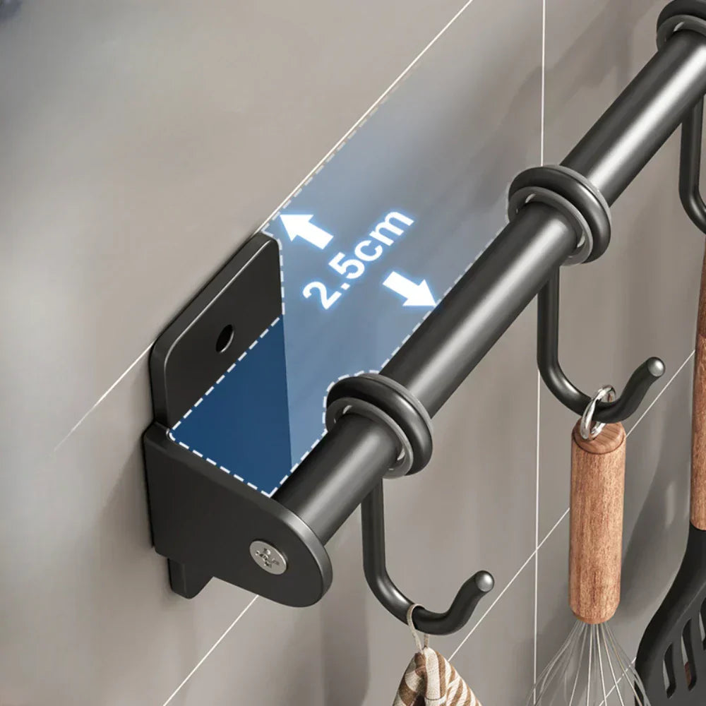 Wall-Mounted Kitchen Corner Shelf – Space-Saving Storage