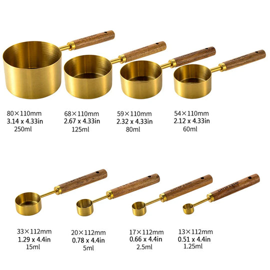Measuring Cups & Spoon Set