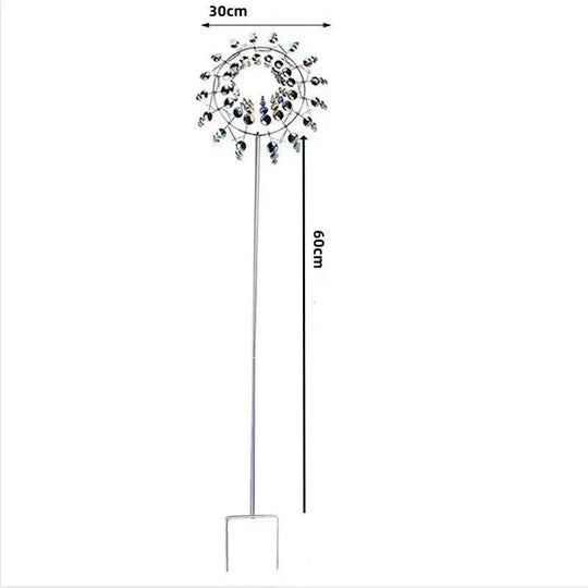 Windmill Spinner | Unique Wind-Powered Garden Decor Made of Metal