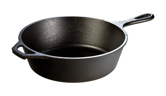 10.25" / 3.2 Litre Seasoned Deep Skillet