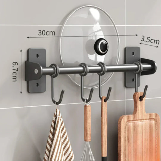 Wall-Mounted Kitchen Corner Shelf – Space-Saving Storage