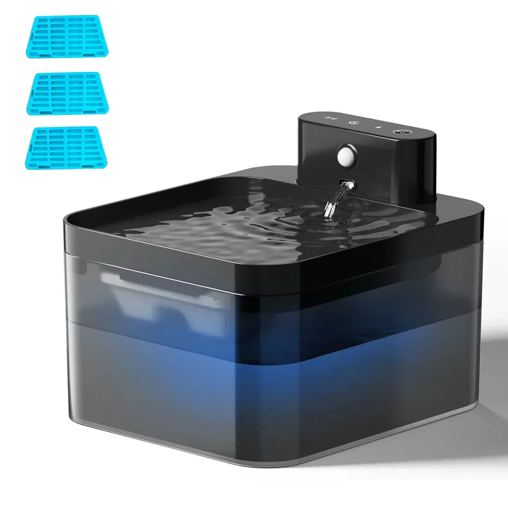 Automatic Wireless Drinking Fountain for Cats with Sensor