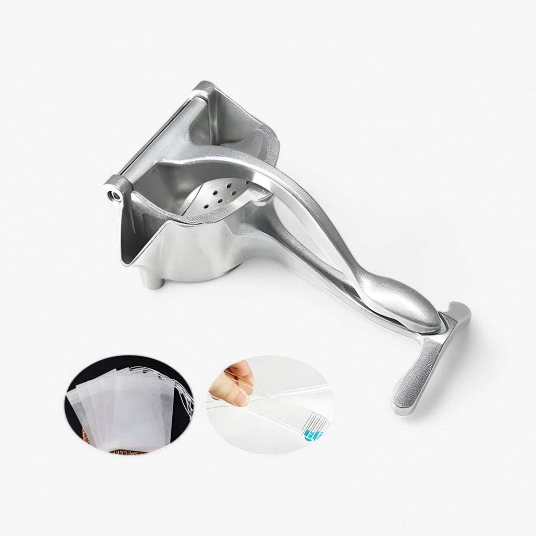 Ensemble Press System - Hand Press Made of Aluminium Alloy for Citrus Fruits & Pomegranates
