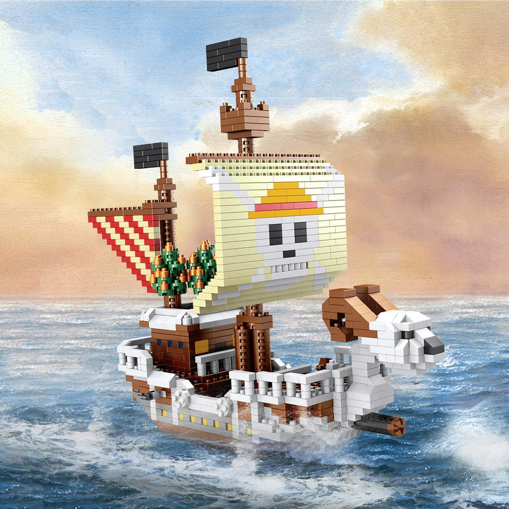 DIY Navigation Ship Building Blocks Toy | Pirate Ship Decoration Educational Toy, Perfect Gift for Boys and Girls