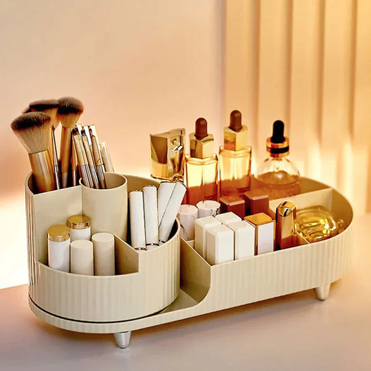 Eleganza – Luxury Beauty Organiser with Slim Rotating Design