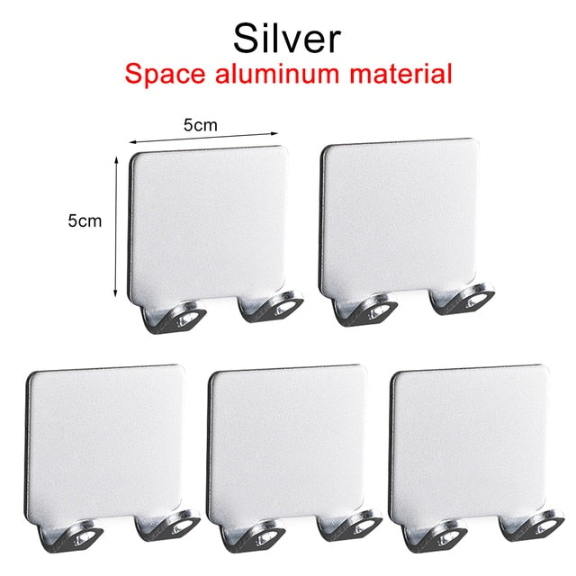 Punch-Free Razor Holder Storage Hook (1/2/3 Pieces) - Wall Mounted Men's Razor Shelf for the Bathroom