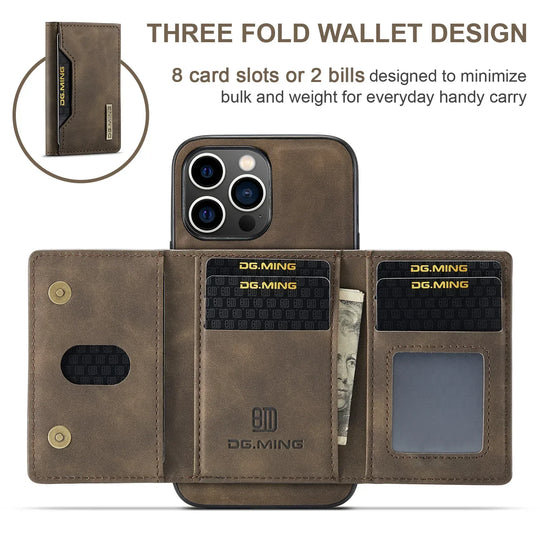 2-in-1 iPhone Case with Detachable Wallet