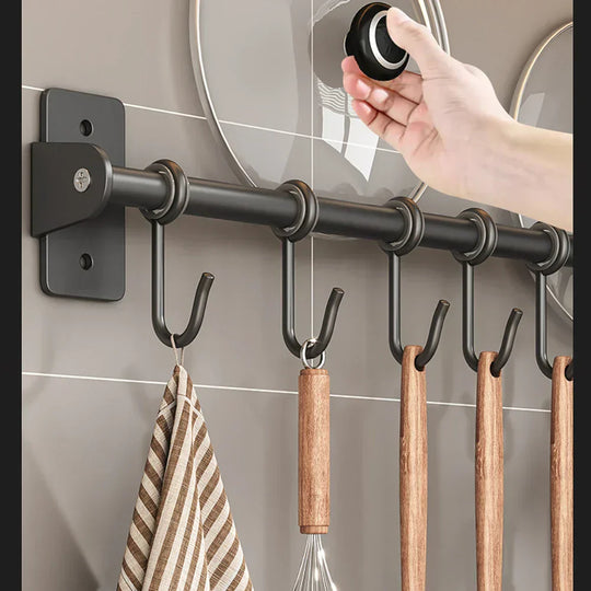 Wall-Mounted Kitchen Corner Shelf – Space-Saving Storage