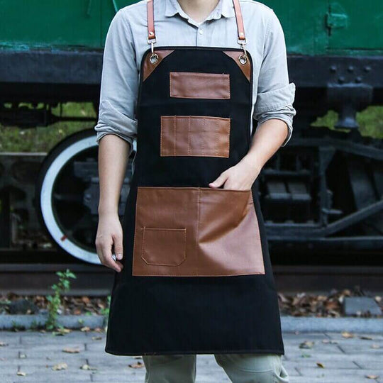 Premium Leather Belt Apron