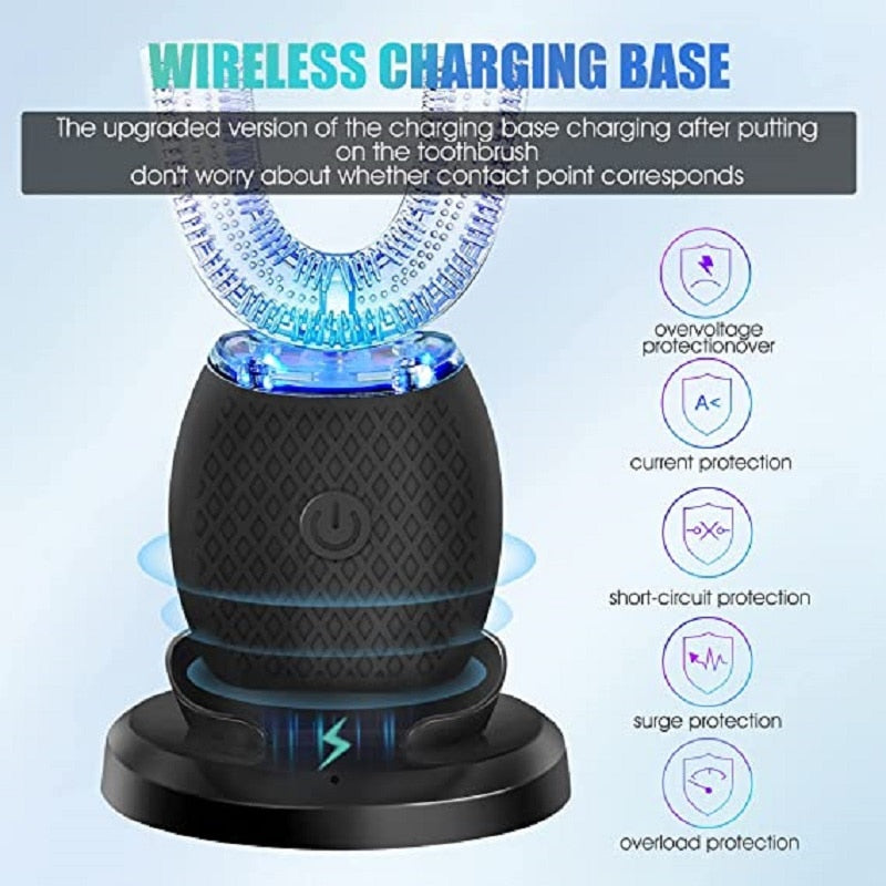 U-Shape Blue Light Tooth Cleaner