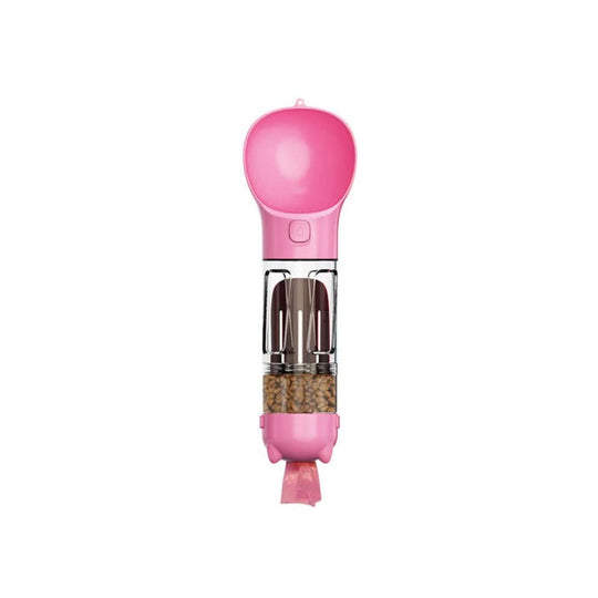 Snackbuddy Pro – 2-in-1 Water & Food Bottle with Poop Bag Holder