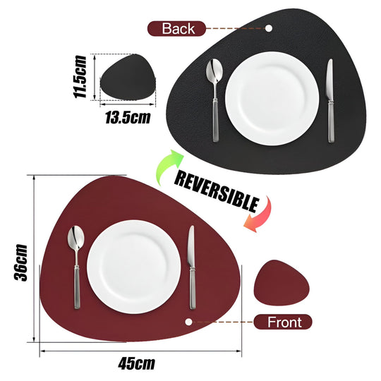 Elegant and Sustainable Table Mats
