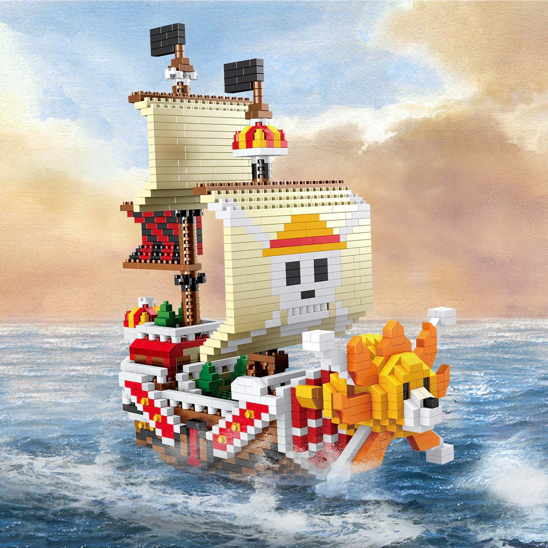 DIY Navigation Ship Building Blocks Toy | Pirate Ship Decoration Educational Toy, Perfect Gift for Boys and Girls