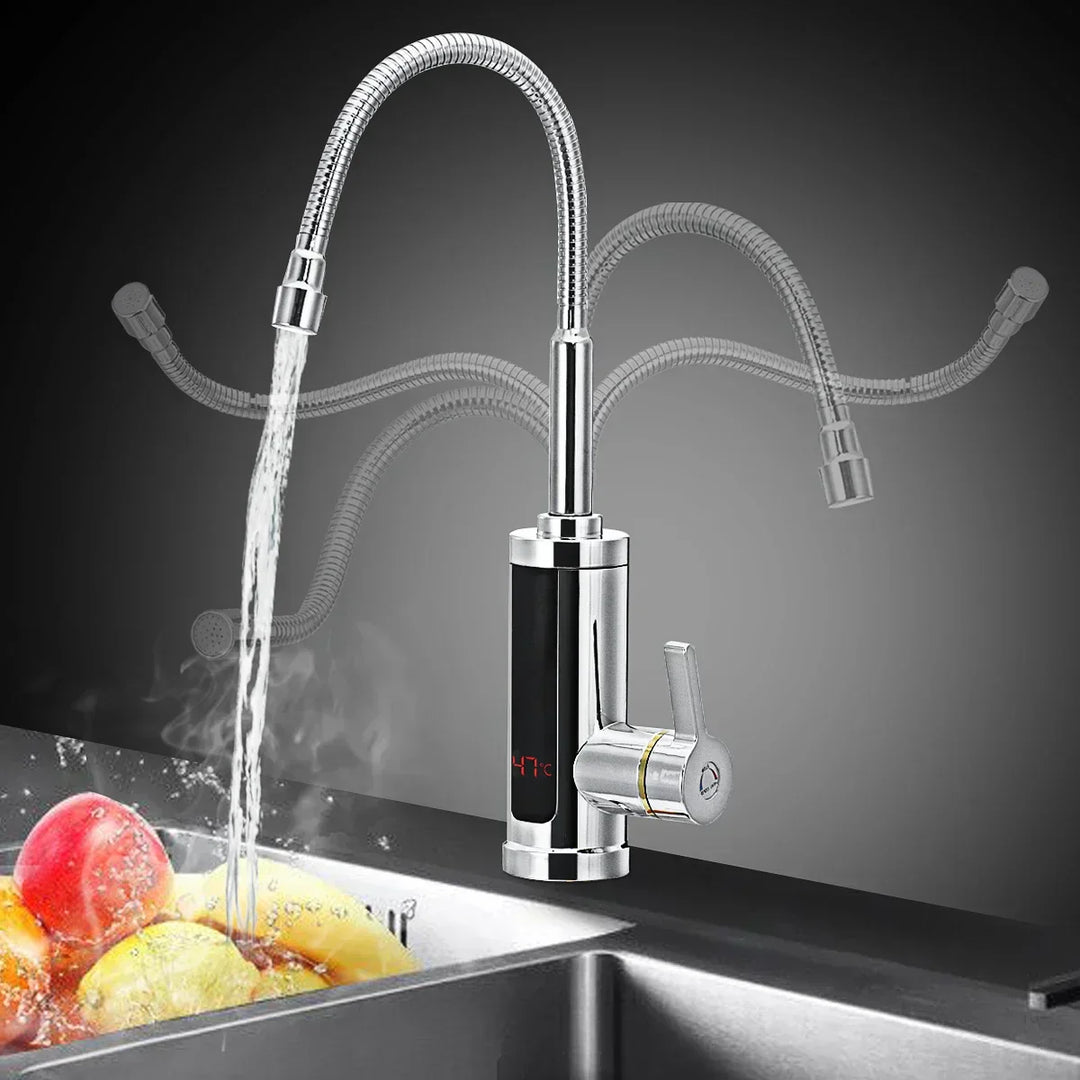 3000W Electric Kitchen Tap with Instant Hot Water - FlowHeat