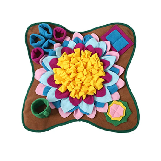 Sniffing Joy | Intelligent Snuffle Mat for Dogs | Interactive Food Toy to Combat Boredom | Encourages Natural Searching Instincts