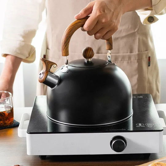2.5/3 Litre Stainless Steel Kettle - Thickened Design for Gas and Induction Stoves - Universal Use