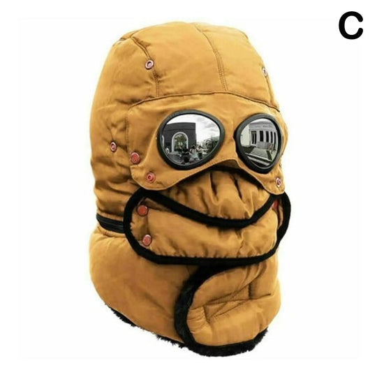 Thermo Windproof Face Covering Beanie