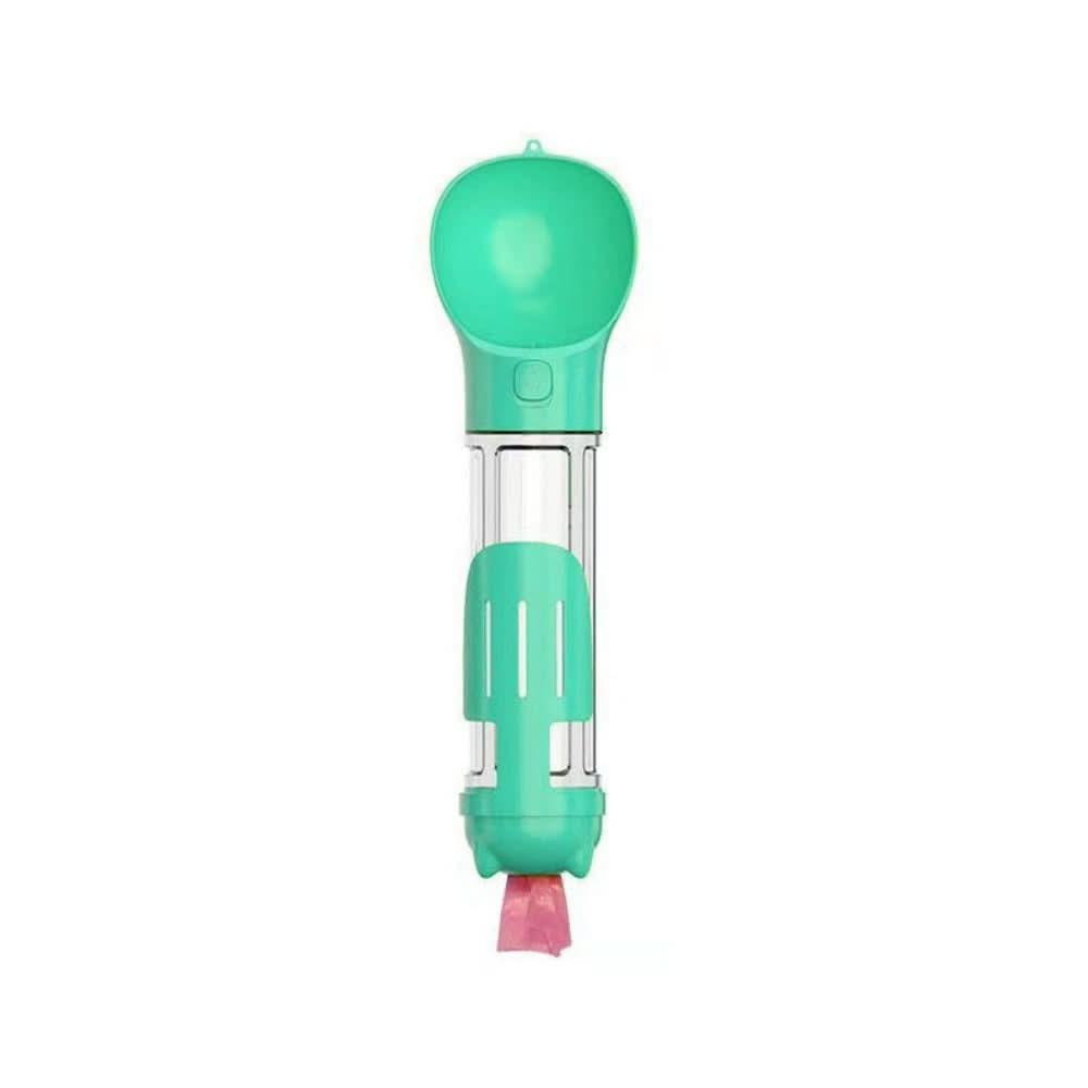 Snackbuddy Pro – 2-in-1 Water & Food Bottle with Poop Bag Holder