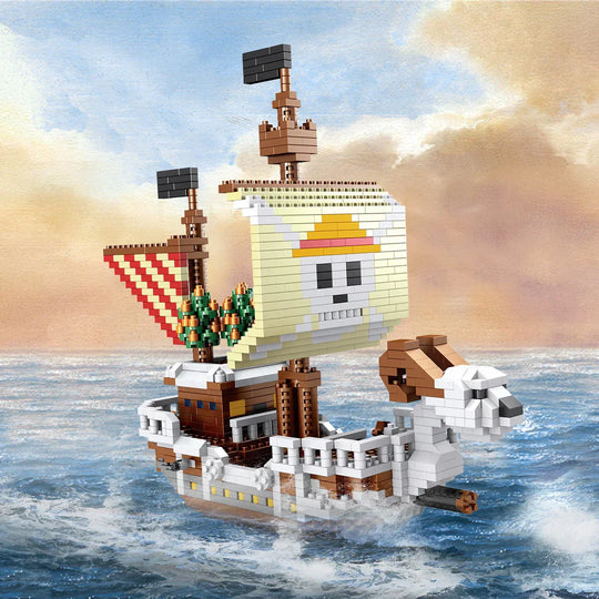 DIY Navigation Ship Building Blocks Toy | Pirate Ship Decoration Educational Toy, Perfect Gift for Boys and Girls