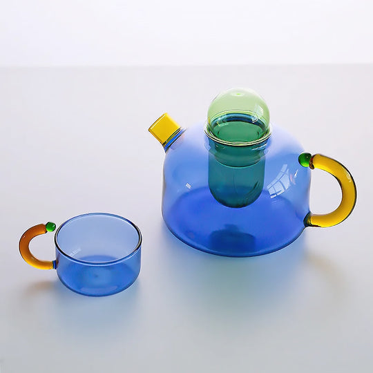 Colourful Glass Tableware