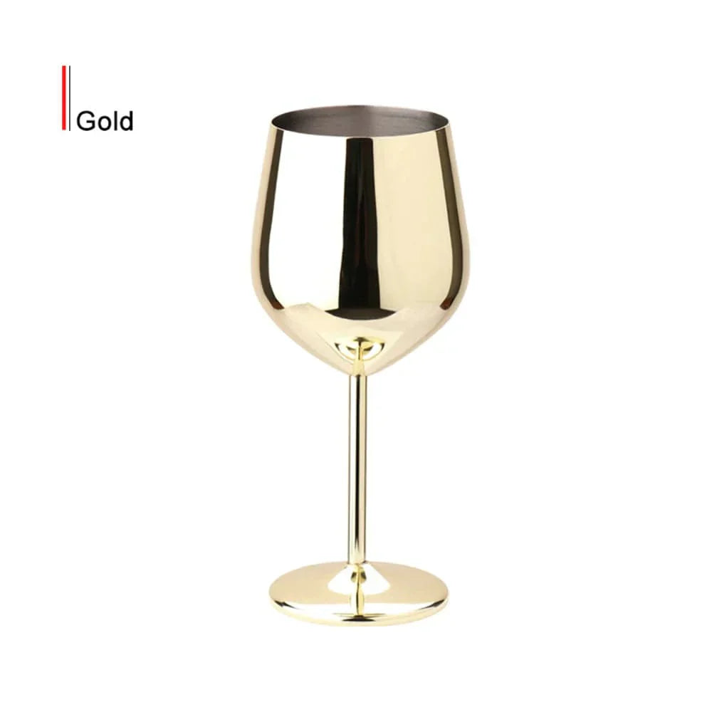 Stainless Steel Wine Goblet