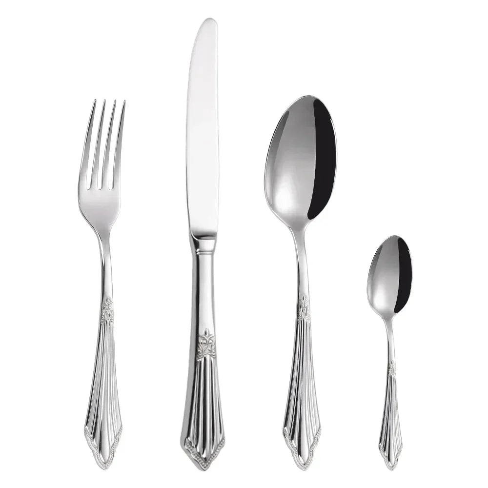 Elegant Gold Design Cutlery Set
