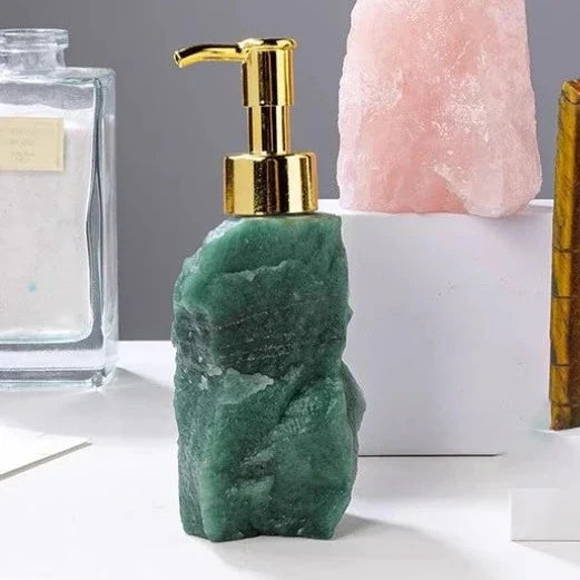 Crystal Glass Soap Dispenser