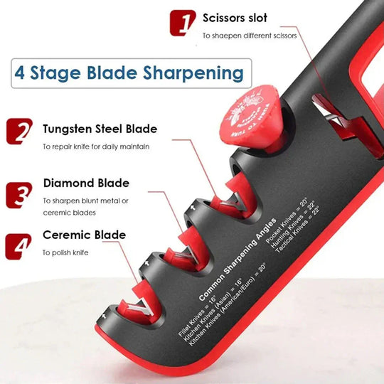 4-in-1 Professional Knife Sharpener (Buy 1 Get 1 Free)