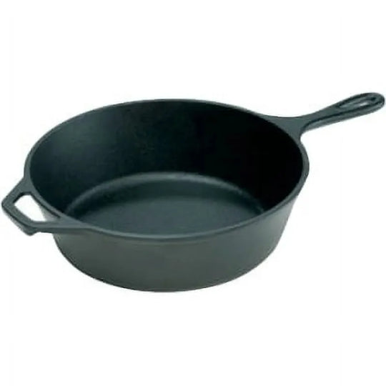 10.25" / 3.2 Litre Seasoned Deep Skillet