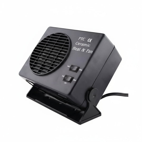 12V Ceramic Car Heater Fan | 150W-300W | Portable Defroster with Automatic Thermostat