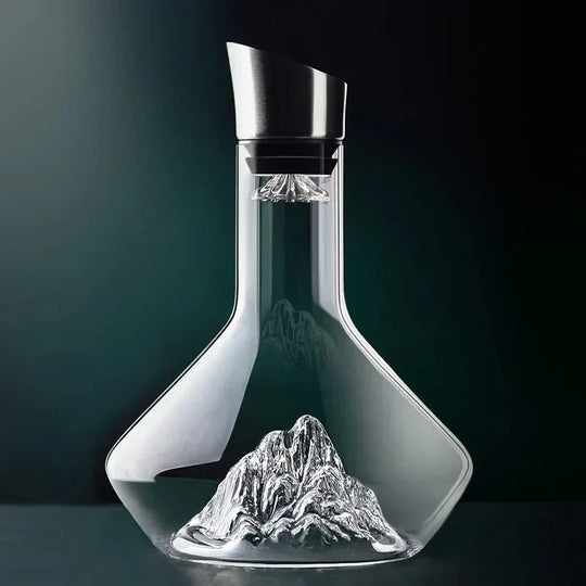1500ml Iceberg Decanter - Creative Lead-Free Crystal Luxury High-Quality Home Red Wine Distributor Jug