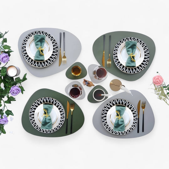 Elegant and Sustainable Table Mats