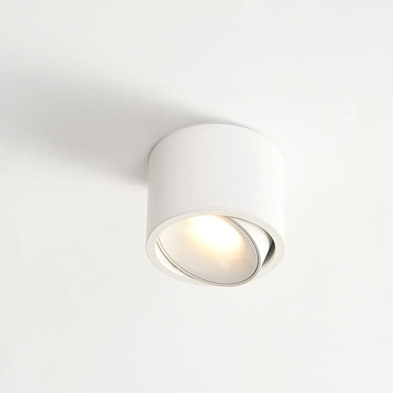 Minimalistic LED Ceiling Light - Adjustable Round Recessed Lamp