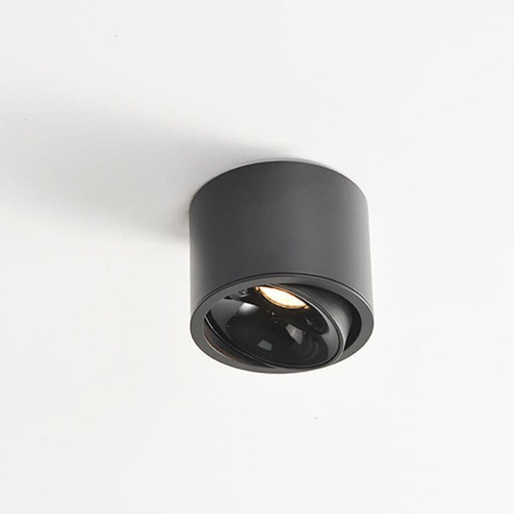 Minimalistic LED Ceiling Light - Adjustable Round Recessed Lamp