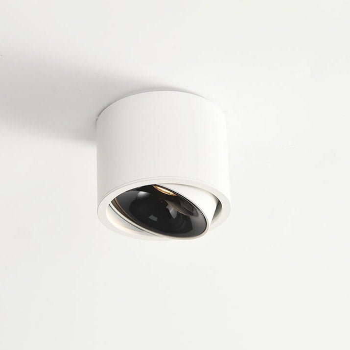 Minimalistic LED Ceiling Light - Adjustable Round Recessed Lamp
