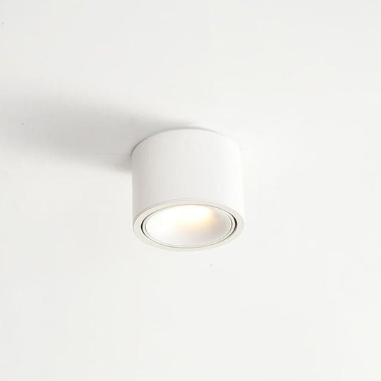 Minimalistic LED Ceiling Light - Adjustable Round Recessed Lamp